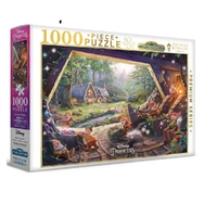 Harlington Thomas Kinkade Puzzles - Disney - Snow White and the Seven Dwarfs 1000pc