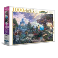 Harlington Thomas Kinkade Puzzles - Disney - Cinderella Wishes Upon a Dream 1000pc