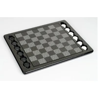 Dal Rossi Checkers Carbon Fibre