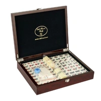 Mahjong 30Cm Mahogany Dalrossi