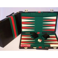 Backgammon Black vinyl case 18"