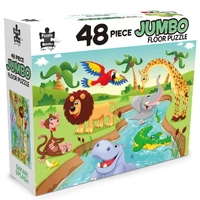 Puzzle - BMS - Safari Splash Jumbo Floor Puzzle