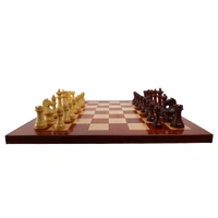 LPG Classics Premium Chess Set with 40 CM Board - Walnut