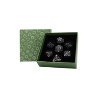 LPG Dice Tentacular Dice Set Steel/Blue