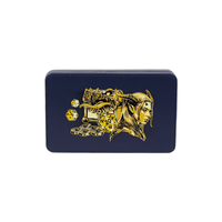 LPG Essentials Dice Case Vibrant Blue / Brass