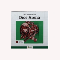 LPG Essentials Dice Arena Teal / Crimson