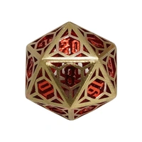 LPG Dice Diamond RPG Set Gold/Red
