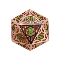 LPG Dice Diamond RPG Set Copper/Green