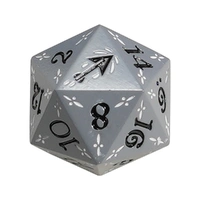 LPG Dice Rogue RPG Set Silver/Black