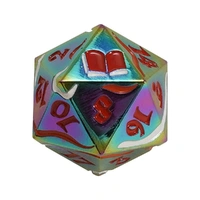 LPG Dice Mage RPG Set Rainbow/Red