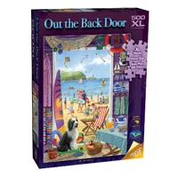 Puzzle - Holdson - Out the Back Door - At the Beach - 500pc XL