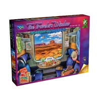 Puzzle - Holdson - The Travelers Window - Monument Valley Train - 1000pc