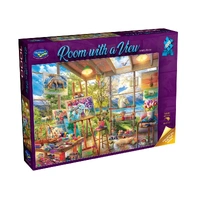 Puzzle - Holdson - Room with a View - Artists Room - 1000pc