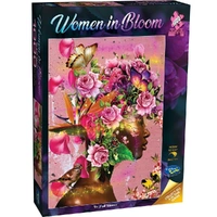 Puzzle - Holdson - Woman In Bloom Full Bloom 1000