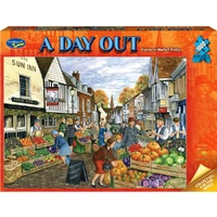 Puzzle - Holdson - A Day Out Farmers Markt;1000Pc