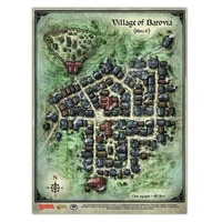D&D: Curse of Strahd – Barovia Vinyl Map Set