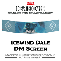 D&D: Icewind Dale – Rime of the Frostmaiden – Dungeon Master's Screen