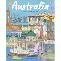 Australia Copy Colour Wall Art