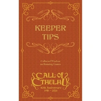Call of Cthulhu RPG - Keeper Tips Book