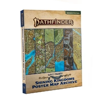 Pathfinder Second Edition: Lost Omens Shining Kingdoms Poster Map Archive