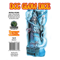 Dungeon Crawl Classics Glow Dice - Neutral Wizard
