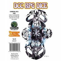 Dungeon Crawl Classics Dice - Elemental Dice - Void