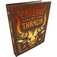 Dungeon Crawl Classics - Sourcebooks - The Caverns of Thracia (DCC RPG) Minotaur Hide Cover