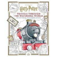 Coloring Book: Hp Travels Through The Wizarding World -S&S Anz [Eb Games]