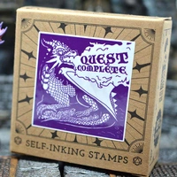 RPG Stamp: Quest Complete