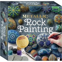 Metallic Rock Painting