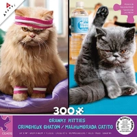 Puzzle - Cranky Kitties Duo 300Pcxl