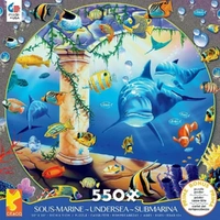 Puzzle - Undersea Hanging Gardens 550Pc