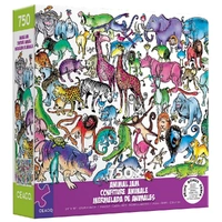 Puzzle - Animal Jam Zoo Time 750Pc
