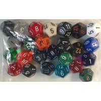 CHXD12BY25 25 Assorted D12