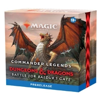 Magic Commander Legends: Battle for Baldur’s Gate Prerelease Pack Display