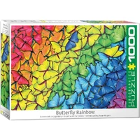 Puzzle - Butterfly Rainbow 1000pc