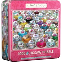 Puzzle - Teacup Party 1000pc *Tin*