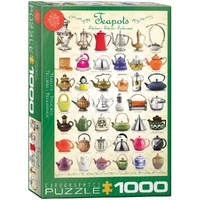 Puzzle - Teapots 1000pc