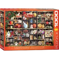 Puzzle - Christmas Ornaments 1000pc Eur