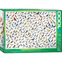 Puzzle - World Of Birds 1000pc