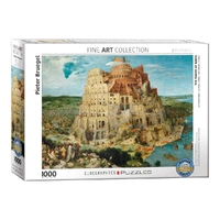 Puzzle - Bruegel Tower Of Babel 1000pc