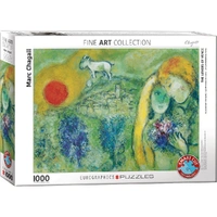 Puzzle - Chagall; Lovers Of Vence 1000P