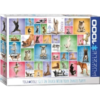 Puzzle - Yoga Dogs 1000pc