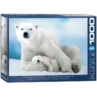 Puzzle - Polar Bear & Cubs