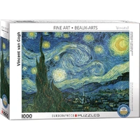 Puzzle - Van Gogh; Starry Night 1000pc