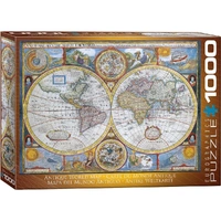 Puzzle - Antique World Map # 2 1000pc