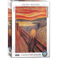 Puzzle - Munch; The Scream 1000pc Eur