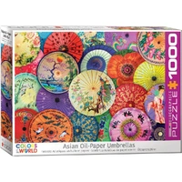 Puzzle - Asian Oil-Paper Umbrellas 1000