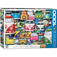 Puzzle - Vw Bus Funky Jam 1000pc