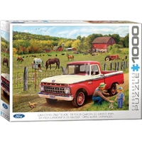 Puzzle - Grandpa's Old Ford Truck 1000P